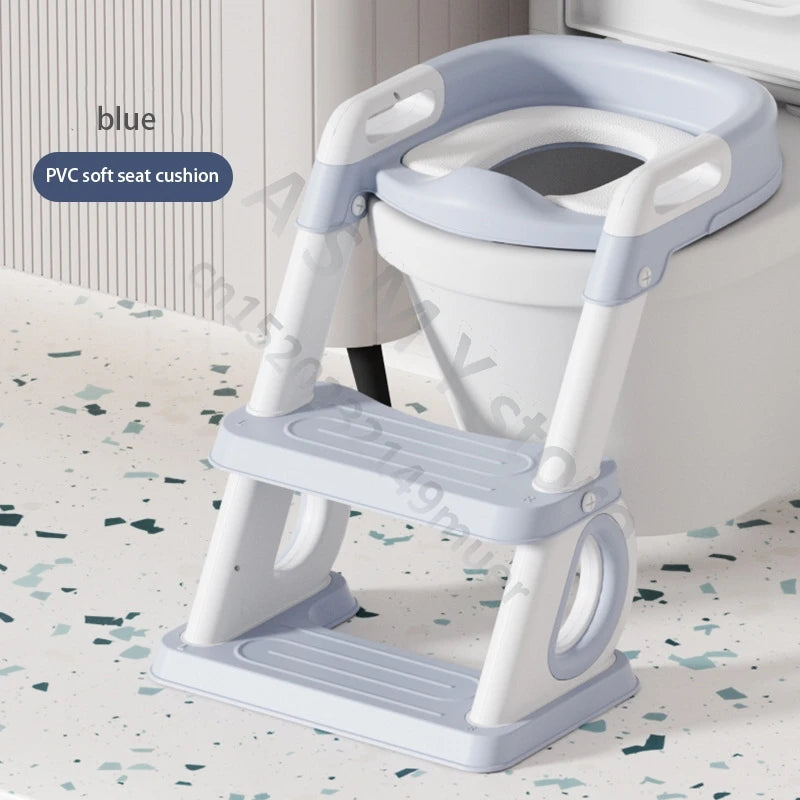 Tiny Tots Throne: The Portable Poop Palace with Steps for Little Royalty!