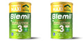 Blemil 3 Optimum Evolution | 1200G | Preparado Lácteo En Polvo Para Niños De 1 a 3 Años - 0% Azúcares Añadidos, Sin Aceite De Palma - Formato Ahorro (Paquete De 2)