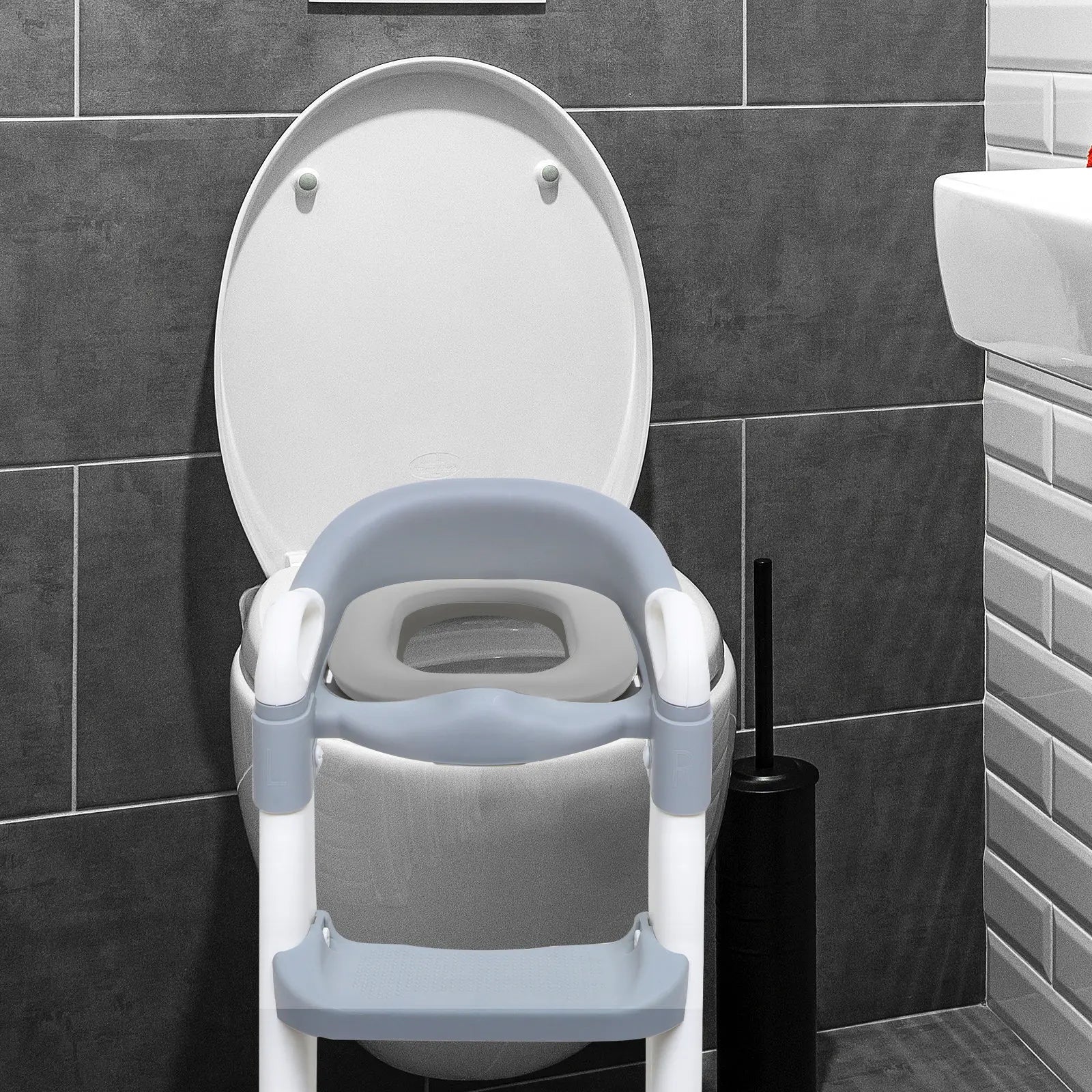 Soft PU Toilet Seat Pad for Kids Bathroom Safety Non-Slip Surface Comfortable for Cold Weather Potty Training Accessory