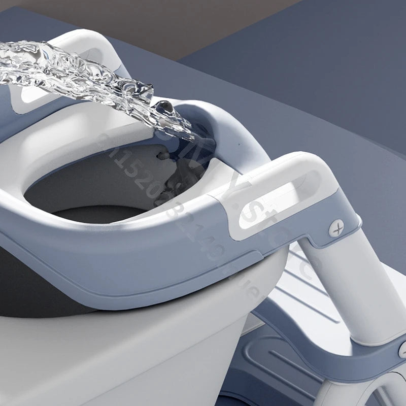 Tiny Tots Throne: The Portable Poop Palace with Steps for Little Royalty!